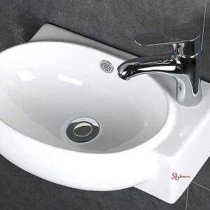 미니세면대 HDL002+부속4종 원형 소형세면기 수전별도wxy226