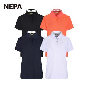 네파 여성 리플라스 폴로 반팔 티셔츠 (레귤러핏) 7J45241