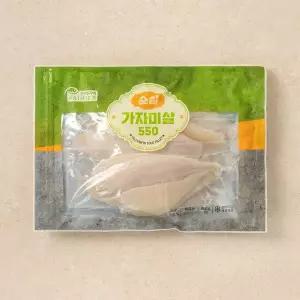 [냉동][미국] 순살 가자미살 (550g, 6-8편)