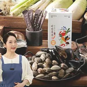 마법톡톡 더진한 육수분말 83포 국내산 천연조미료 코인 동전 멸치 채소 해물 분말 만능육수