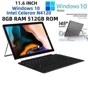 Terra PAD1162 Windows 10 태블릿 PC 11.6 인치 LPDDR3 8GB RAM 512GB SSD ROM Intel Celeron N4120 쿼드