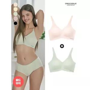 [하프클럽/ 이너웨어]에어라이트 몰드부착 스트랩 심리스브라 1 1 택1