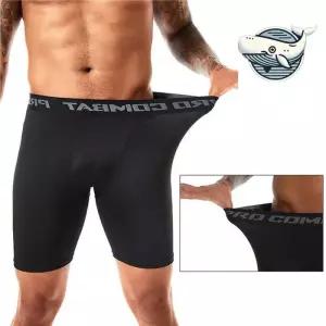 ONM 편안한 고탄력 스포츠 타이즈 남성용 5부