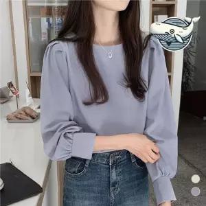 ONM 루즈핏 핀턱 블라우스 봄가을 데일리 기본 셔츠