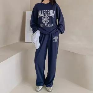 ONM 다솜결 트레이닝 캘리 맨투맨 여자 셋트 홈웨어