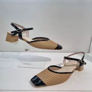 [에스콰이아][에스콰이아] 여성 세미정장 샌들 굽5센치 EQEMST698 (P003611898)