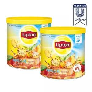 립톤 아이스티 복숭아 1200g 2개