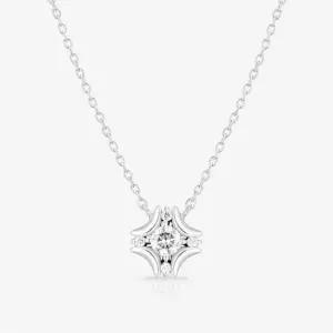 [다이아1부] 디아만테 14K 화이트 네크리스 A213DN1216W4A