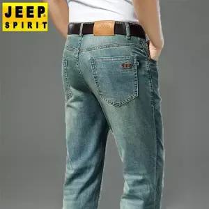 지프 스피릿 남성 봄 여름 스판 얇고 편안한 캐주얼 청바지 3005