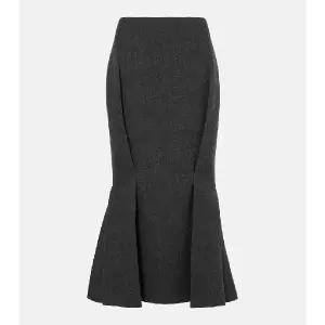 프라다 울 미디 스커트 TP559664094