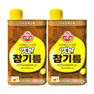 오뚜기 옛날참기름 450ml 2개