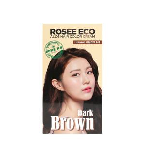 로제 에코 알로에 헤어칼라크림 N5 진한갈색