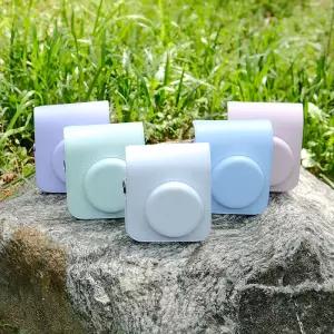 인스탁스 미니12 전용가방 투명케이스 모음+스트랩 포함