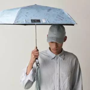 [롯데백화점]화이트샌즈 공용 그린라벨 UV 프로텍션 컴팩트 패턴 우양산 카이로