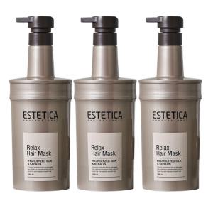 3+1 에스테티카 릴렉스 헤어 마스크 1000ml LPP 미용실 헤어팩 대용량 손상모 추천
