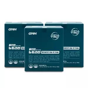 GNM자연의품격 올인원 뉴트리션 멀티비타민 칼슘 마그네슘 30개입 3박스 I