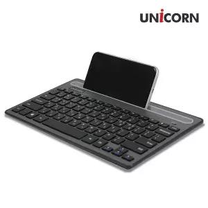 [유니콘] 블루투스무선키보드 스마트폰 태블릿거치 멀티페어링 저소음 BK-500SB