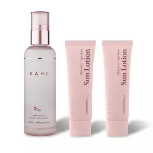 가히 아쿠아 쉴드 선로션 2개+링클 바운스 콜라겐 미스트 앰플 1개