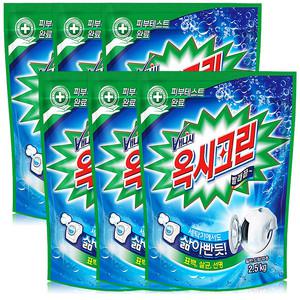 옥시크린 분말형 표백제 리필 2.5kg 6개
