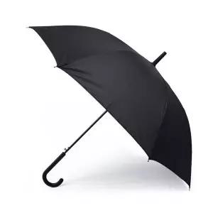 [오너클랜]기라로쉬 60 솔리드 우산 블랙 장우산 자동 성인 학생 여성우산 남성우산 심플장우산