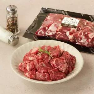 시즈닝 안심추리 찹스테이크 400g