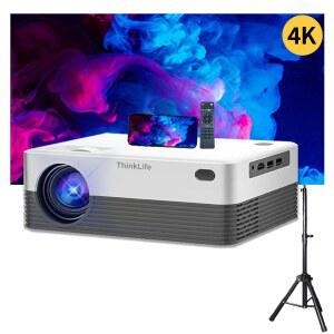 미러링 가정용 캠핑용 빔 삼각대 NEW 프로젝터 FHD HDMI지원 포함 1080P