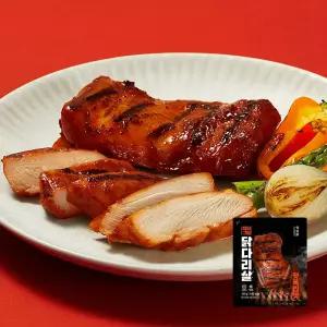 작심닭 직화그릴 닭다리살 핫폭립맛 100g 3팩