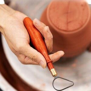 도자기 굽칼 양면 클레이 다듬기 텅스텐 도예 쌍두소호 조각도 스터드 더블