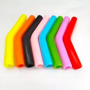 빨대 팁 커버 실리콘 캡 보호 긁힘 방지 혀 화상 흡입