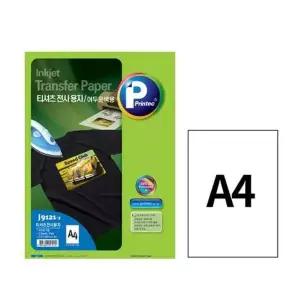 [알티피아]라벨지 티셔츠 전사용지 J9121 A4 3매 프린텍