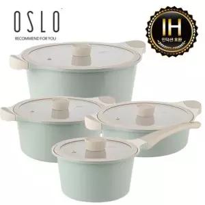 [NS홈쇼핑]오슬로(OSLO) 마린 세라믹인덕션냄비 곰통4종SET(18+20+24전+28)[35431097]