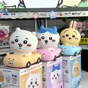 먼작귀 치이카와 우사기 하치와레 밥먹기 자동차 피규어 모형 테이블 장식 미니 굿즈 큐티 고양이 신상