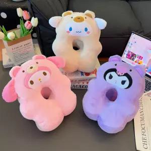 귀여운 캐릭터 낮잠 베개 대학생 직장인 엎드려  야근 야작목베개 사무실 점심 휴식 산리오 키티 마멜 시나