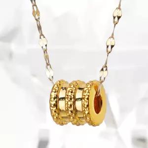 순금 24K 목걸이 여성 데일리 볼드 골드몬 금 목걸이 여자친구 선물(14K/18K 체인)