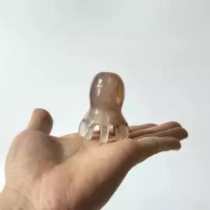 마사지 괄사 두피 문어 경락 지압 브러쉬 문어 두피 기 건강도구 지압 경락 혈자리 괄사 마사지