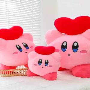 별의커비 피규어 귀여운 봉제인형 캐릭터 침대 쿠션 책상 여자친구 선물 생일 굿즈 게임 하트인형