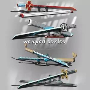 귀칼 귀멸의칼날 장난감칼 레고호환블록 일륜도 시노부 카나오 조립 선물 데이트 취미 키덜드 애니메이션