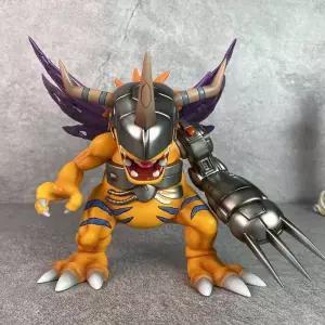 디지몬어드벤처 메탈그레이몬 고퀄리티 피규어 장면 핸드메이드 JK 굿즈 모형 조각 장식 프리미엄 3d 풀세