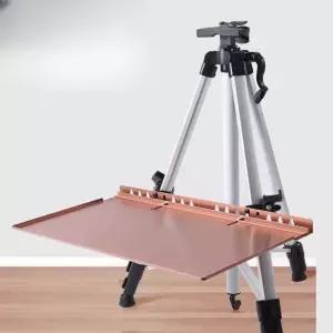 이젤트레이 철제 드로잉 스케치 테이블 선반 삼각대X