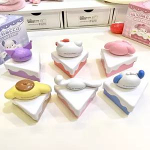 굿즈 산리오 캐릭터 커팅 케이크 헬로키티 쿠로미 포챠코 수납함 테이블 정리용품 캐릭터 아이디어 소품 피