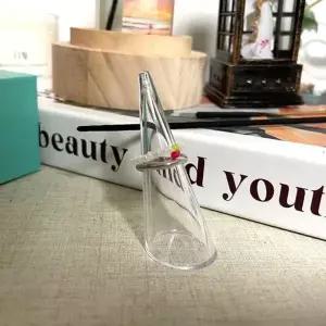 투명 원뿔 걸이 반지 거치대 반지진열-WFGTFRF