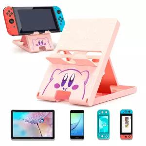 닌텐도 스위치2 1호환 본체 거치대 각도조절 가능 캐릭터 커비 동숲 젤다 마리오 OLED  다단 조절 폴딩 장