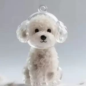 강아지 털 보관 키링 캡슐 열쇠고리 DD-13284