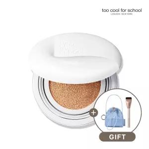 투쿨포스쿨 픽싱 커버 핏 쿠션 (본품) (+스파츌러 브러쉬, 메쉬 파우치)