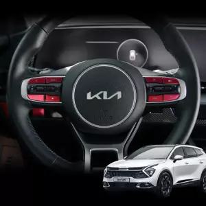 스포티지 NQ5 튜닝 버튼 핸들 스위치 몰딩 포인트 악세사리 자동차 스티커