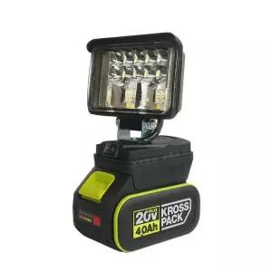 작업용 랜턴 LED 램프 베터리 작업등 무선 라이트 WORX 호환