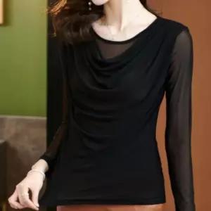 여성 댄스복 상의 라틴 라인 댄스 요가 필라테스 무대의상