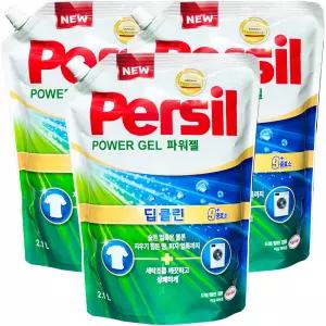 헨켈 퍼실 딥클린 파워젤 2.1L x 3개 드럼 일반 겸용
