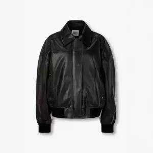 [롯데백화점]스튜디오톰보이 신세틱 레더 보머 점퍼(양말 증정) 9105361106