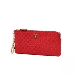 [NS홈쇼핑]DCWA6E519R2 닥스 레드 DD 로고패턴 소가죽 장지갑[35520324]